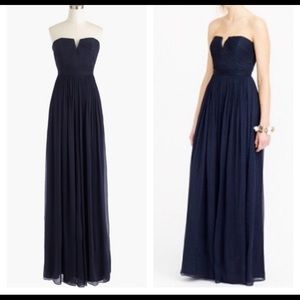 J Crew Chiffon Gown
